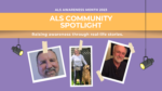 ALS community spotlight banner