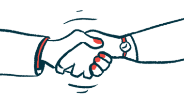 Two hands are pictured in a handshake, signifying an agreement.